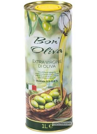 Оливковое масло bon oliva (бон олива) extra vergine, 1 л