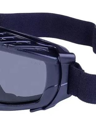 Окуляри захисні із ущільнювачем global vision ballistech-1 (gray) anti-fog сірі