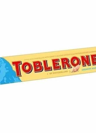 Toblerone молочный шоколад milk chocolate honey crunchy almonds nougat