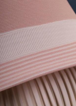 Джемпер свитер женский nisan полоска розовый3 фото
