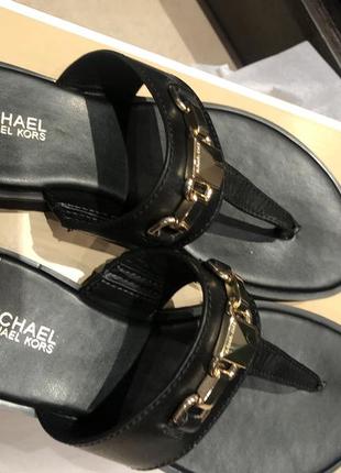 Босоножки шлепки michael michael kors  оригинал8 фото