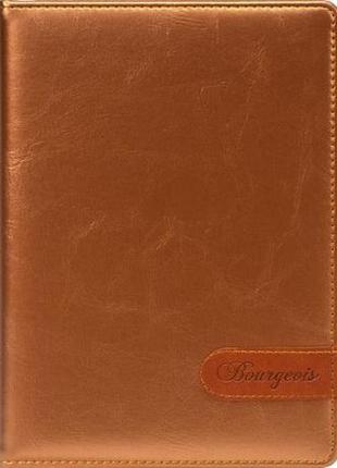 Щоденник недатований а5 шкір. зам., тв. обкл. 160л. 9472 клітинка