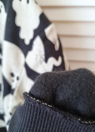 Кофта с начёсом halloween 🏷️98-104 3