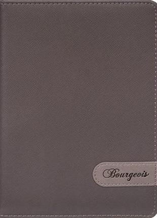 Ежедневник недатированный а5 кож. зам., тв. обкл. 160л. 9465 клетка