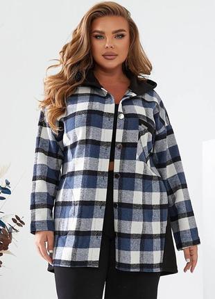 Сорочка-кардиган із подовженою спинкою. ( 3 расцветки)