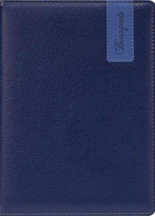 Щоденник недатований а5 шкір. зам., тв. обкл. 160л. 9469 клітинка