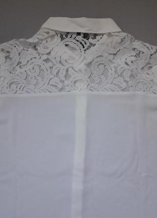 Шикарна блуза з мереживними рукавами і оборкою внизу великого розміру atmosphere6 фото