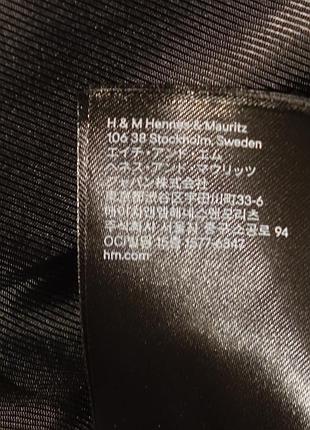 Чудове напіввовняне картате півпальто h&m швеція s (44 р.)5 фото