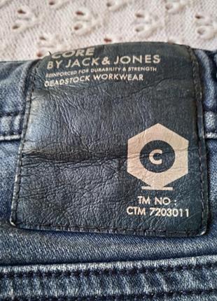 Джинси чоловічі jack & jones демісезонні щільні джинси вузькі10 фото