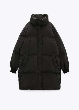 Теплий пуховик zara6 фото