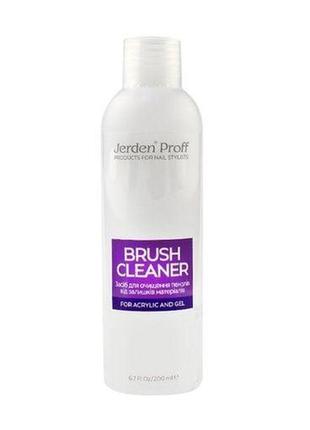 Средство для растворения акрила и искусственных покрытий jerden proff artificial nail tip remover, 200 мл