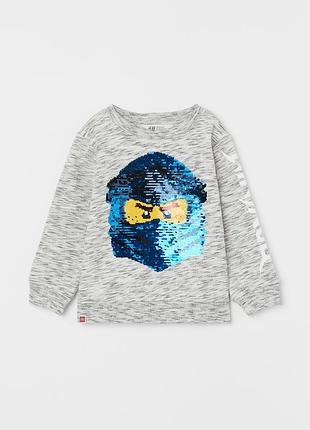 Кофта с начесом lego ninjgo 🏷️98-104