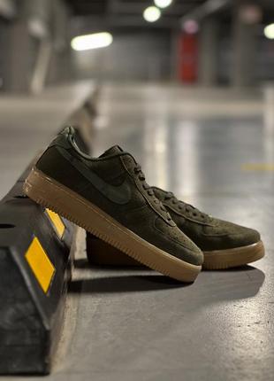 Nike air force khaki3 фото