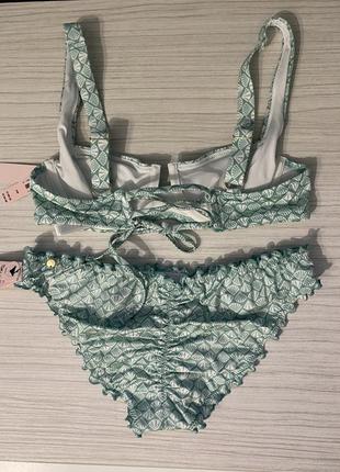 Купальник victoria’s secret swim топ 34b (75b), плавки s. виктория сикрет8 фото