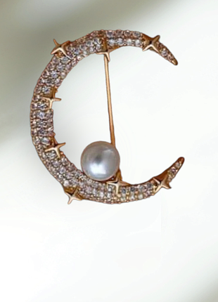 Брошка "серпанок місяця"