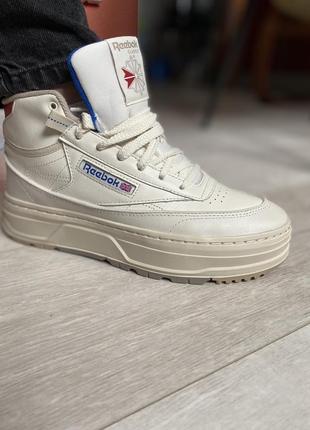 Кросівки хайтопи reebok club c geo m jn999 фото