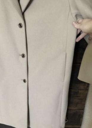 H&m новое шикарное осеннее правильное крутое пальто 52-56 р4 фото