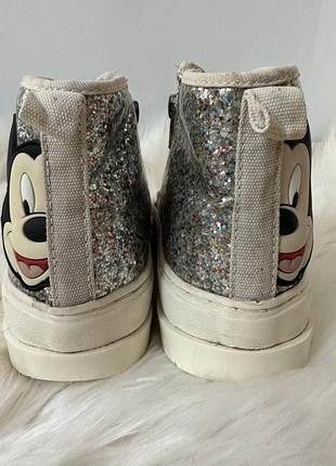 Кроссовки кеды ботинки микки маус mickey mouse zara 34 р, 21.5 см6 фото