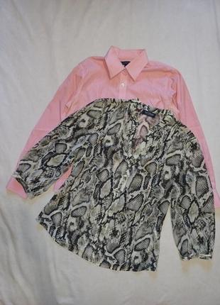 Шикарная блуза в змеиный принт1 фото
