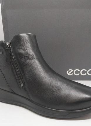 Шкіряні теплі черевики eco мембрані gore tex оригінал