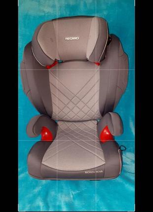 Автокрісло recaro monza nova 2 aluminium grey (німеччина)2 фото