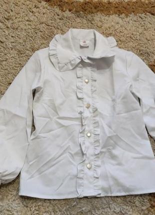 Блуза для школы1 фото