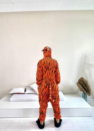Кігурумі  тигрюля для дорослих , тепла суцільна піжама для дорослих
