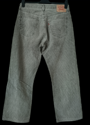 Вельветовые джинсы levi's 508