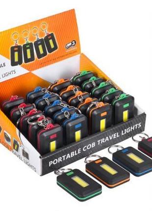 Брелок - фонарик led, пластиковий yyb-313 knz
