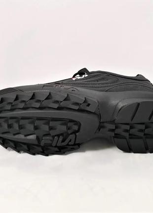 Кросівки fila disruptor чорні жіночі філа (розміри: 36,37,38,39,40,41)4 фото