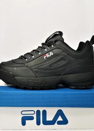 Кросівки fila disruptor чорні жіночі філа (розміри: 36,37,38,39,40,41)9 фото