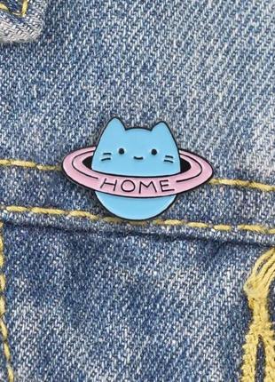 Стильный милый пен для одежды сумок украшение эмаль значок котик кот home