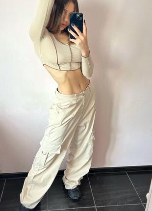 Брюки карго новые с биркой