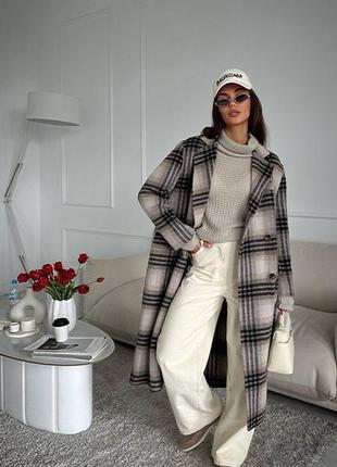 Пальто в стиле  burberry3 фото