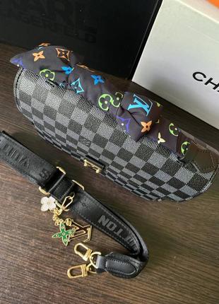 Сумка в стиле louis vuitton metis black chess