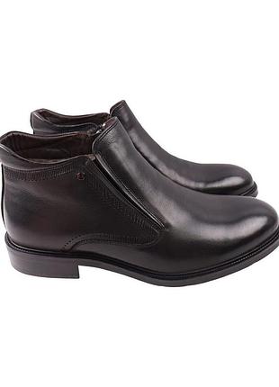 Ботинки мужские lido marinozi черные натуральная кожа, 45