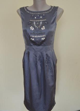 Шикарне брендові сукні шовк котон2 фото