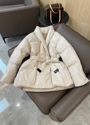Курточка max mara пуховик плащ