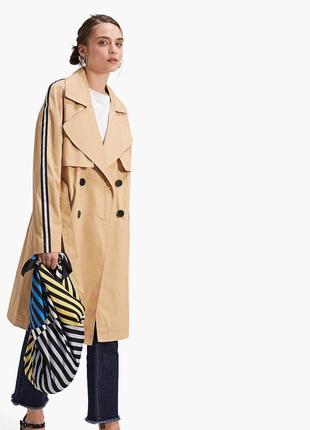 Тренч бежевый