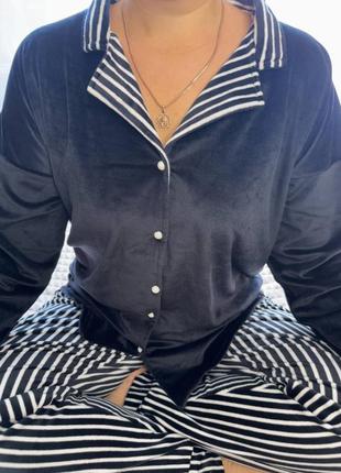 Женская пижама в больших размерах3 фото
