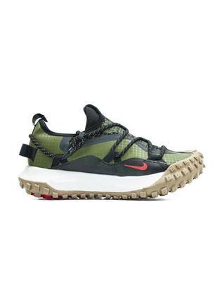 Кросівки nike acg mounth low gore-tex orange black brown white