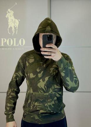 Толстовка чоловіча на флісі polo ralph lauren (свіжі колекції) ідеальний стан2 фото