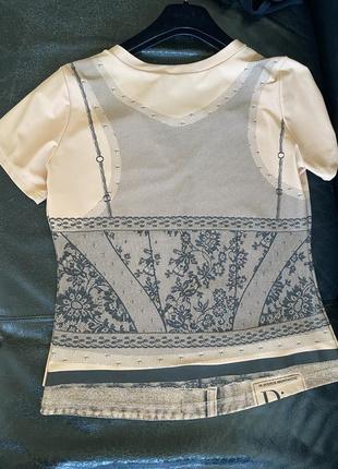Christian dior блуза с коротким рукавом6 фото
