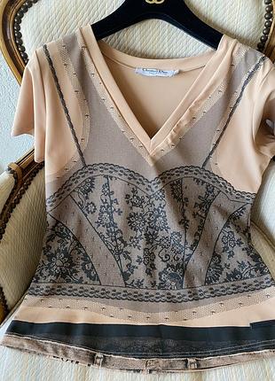 Christian dior блуза з коротким рукавом
