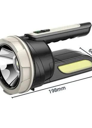 Фонарь кемпинг переносной ch-22024-5w+cob, фонари для кемпинга camping, кемпинговая лампа светильник4 фото