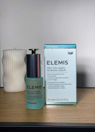 Elemis pro-collagen renewal serum - відновлююча сироватка (альтернатива ретинолу)
