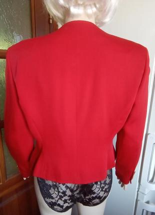 Нарядный жакет пиджак винтаж вышивка бисером6 фото