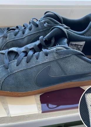 Мужские замшевые кеды nike court royale 819802-402 29 см