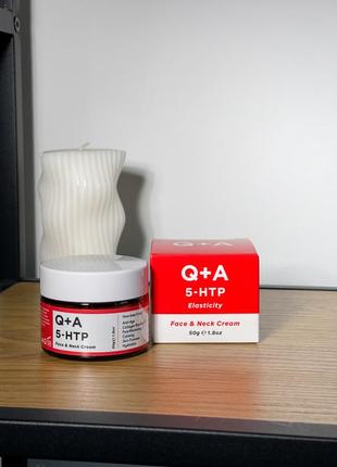 Крем для лица и шеи q+a 5-htp face & neck cream