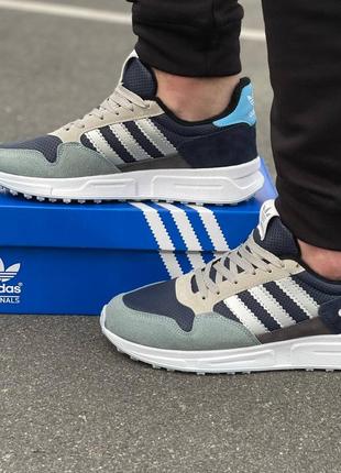 Чоловічі зимові теплі кросівки адідас adidas на хутрі [40-44]6 фото